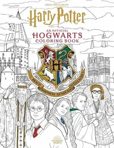 Harry Potter: An Official Hogwarts Coloring Book (Taschenbuch) (US IMPORT)