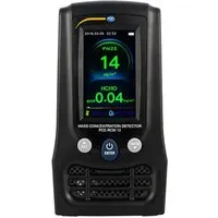 PCE Instruments Feinstaubmessgerät PCE-RCM 12 - Spezialwerkzeuge zur Luftqualitätsüberwachung: Misst CO2, Feinstaub, Temperatur und Luftfeuchtigkeit mit einem großen Messbereich und bis zu 5 Stunden Akkulaufzeit.