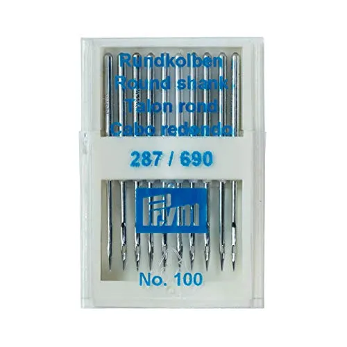 Prym 152286 Nähmaschinennadeln 287(690) Rundkolben, 100