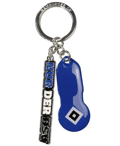 Hamburg SV HSV Schlüsselanhänger ** Logo Blau **