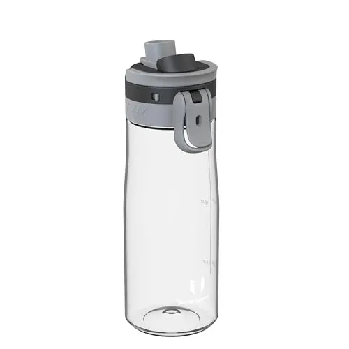 Super Sparrow Trinkflasche - Tritan Wasserflasche - 750ml - BPA-frei - Ideale Sportflasche - EIN-klick Schnellfluss TouchGulp Trinkflaschen - Leicht, Nachhaltig