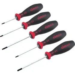 Cimco TORX Schraubendreher Sortiment 5-teilig (Pin-Torx) von CIMCO