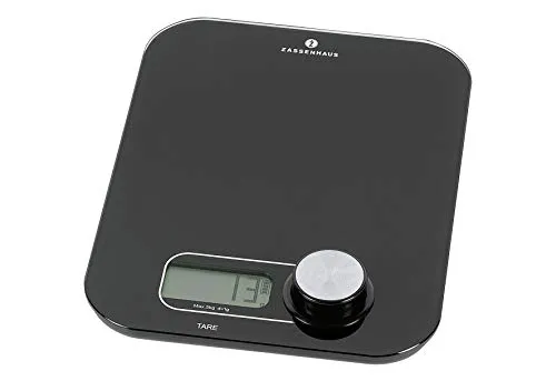 ZASSENHAUS Küchenwaage - Präzise Messungen für perfekte Ergebnisse - Küchenwaagen mit hoher Genauigkeit, ideale Unterstützung für Back- und Kochprojekte.