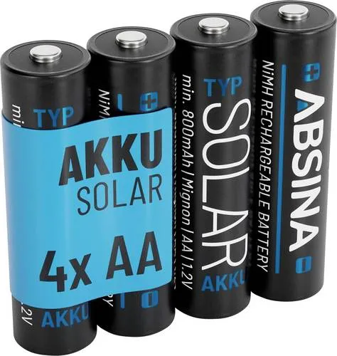Absina Mignon (AA)-Akku NiMH 1.2V 4St.