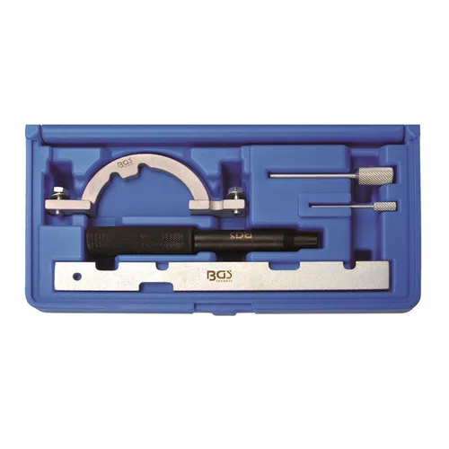 BGS Motor-Einstellwerkzeug-Satz für Opel 1.0, 1.2, 1.4 - Motoreninstandsetzung - Hochwertiger Werkzeug-Satz für präzise Zahnriemen- und Nockenwellen-Arretierung, ideal für Opel-Modelle und Vauxhall.