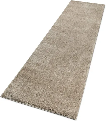 OTTO home Hochflor-Teppich Yvaine, 80x230 cm in beige von OTTO home