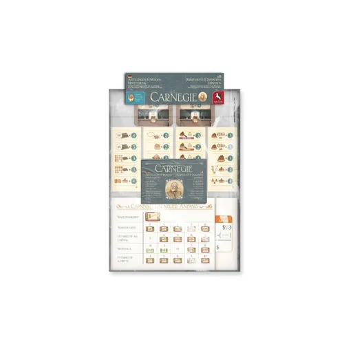 57008G - Carnegie: Abteilungen und Spenden, für 1-4 Spieler, ab 12...