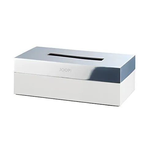 Joop! Papierspender Chromeline, Weiß, Chrom von JOOP!