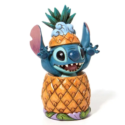 Disney Stitch Enesco Lilo Und Ananas Figur - Adventskalender mit Jim Shore Disney Traditions, handbemalt und detailreich, bringt Nostalgie und Freude in Ihr Zuhause – perfekt für Lilo und Stitch Fans!