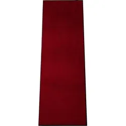 Fußmatte SALONLOEWE Gr. 1, rot (weinrot), B:40cm H:7mm L:60cm, Kunstfaser, Polyamid, Teppiche, Fußmatte