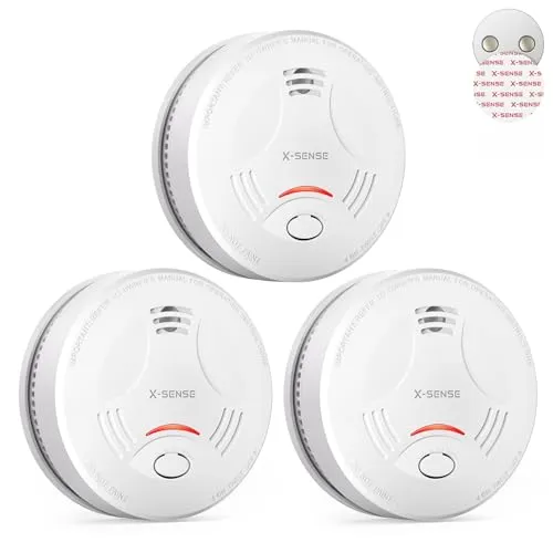 X-Sense Smart Rauchmelder SD11-MR, 3 Stück ohne Basisstation