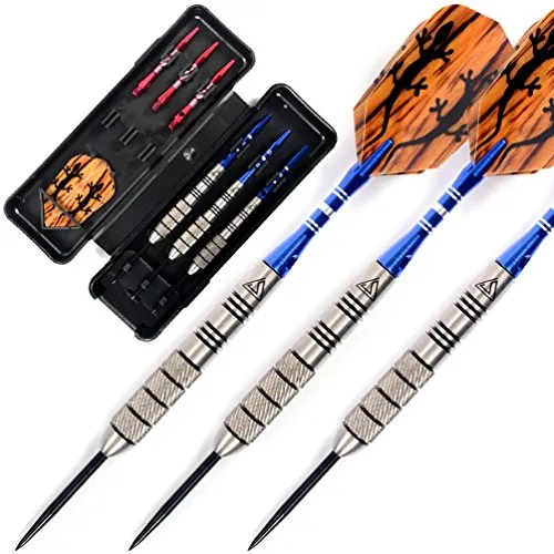 CUESOUL 30 Gramm Tungsten Steel Tip Darts Set 95% Tungsten