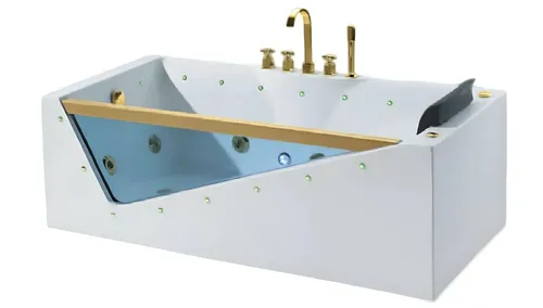 Designwanne Acrylwanne 170x80 cm – Modernes Badeerlebnis - Freistehende Badewanne aus hochwertigem Acryl, ideal für entspannende Momente. Mit einer modernen rechteckigen Form und einer großzügigen Kapazität für eine Person.