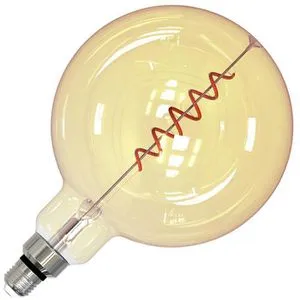 tint LED-Lampe Filament Globe XXL E27, 4,9W, dimmbar & Smart Home fähig - Energiesparlampe mit stufenlos einstellbarer Lichtfarbe von warm- bis kaltweiß, ideal für Smart Home Systeme und Sprachsteuerung.