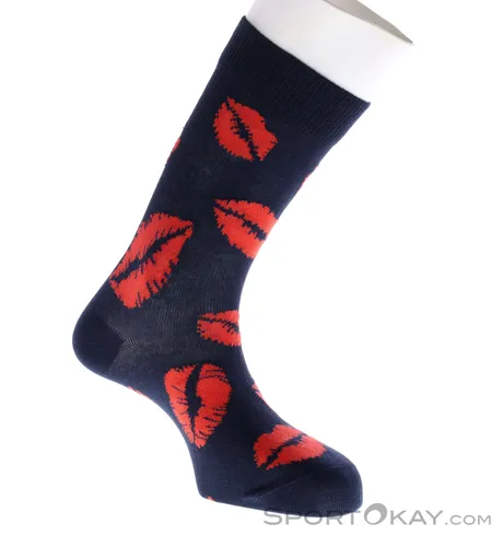 Happy Socks Kisses Socken-Dunkel-Blau-41-46