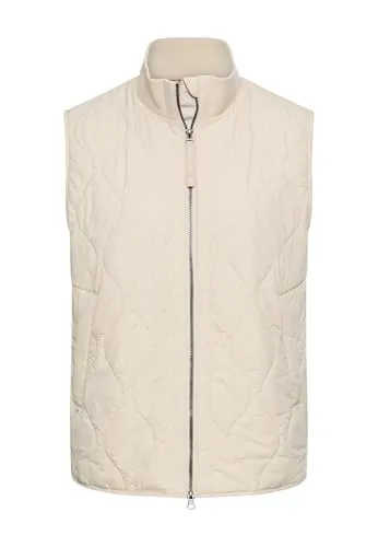 camel active Damen Weste mit Stehkragen Eiche