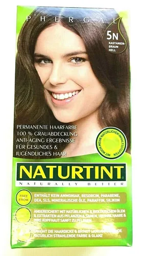 Naturtint 5N Permanente Haarfarbe Helles Kastanienbraun 165ml