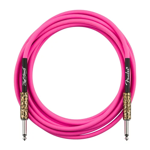 Fender Joe Strummer Instrumentenkabel 4 m in pink von Fender