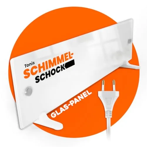 Tonis SCHIMMELSCHOCK Glaspanel | Effektive Anti-Schimmel-Heizung für feuchte Wände