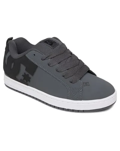 DC SHOES Court Graffik Sneaker, Gr. 9(42) - Sneaker aus 57% Leder mit atmungsaktiver Mesh-Zunge und unverkennbarer Pill-Pattern-Lauffläche. Ideal für Komfort und Stil im Alltag.