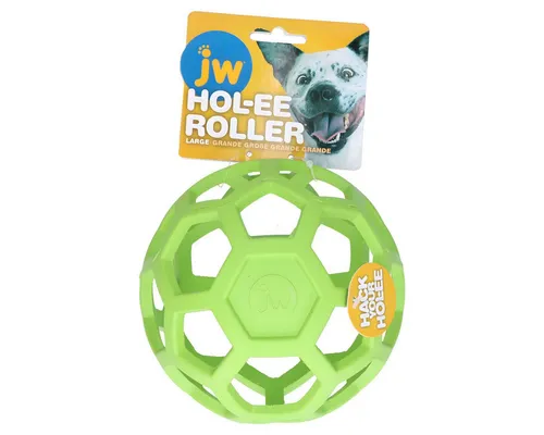 JW Pet Tierball Hundespielzeug Hol-ee Roller grün