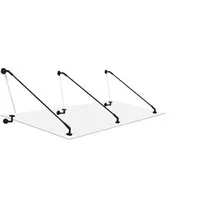 Glaszentrum Hagen Vordach Typ/StBK3 230x90 - Vordach aus hochwertigem VSG-Glas, elegant und stabil, mit einer Tragfähigkeit von bis zu 90 kg/m² für sicheren Schutz und stilvolles Design.