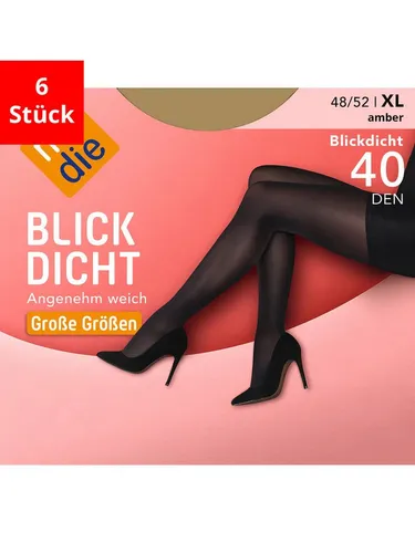 Nur Die Feinstrumpfhose Blickdicht - Im 6-Pack