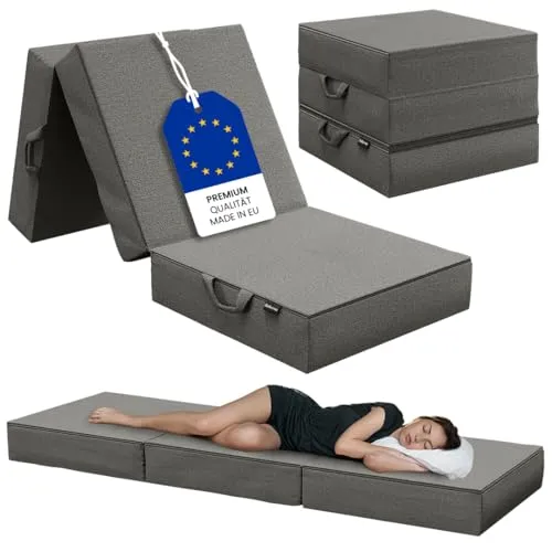 Bellamio Klappmatratze Lomme, 15 cm hoch, 3-fach faltbar