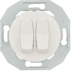 Produktbild Elso WDE011026 Doppel-Wechselschalter, Renova, weiß