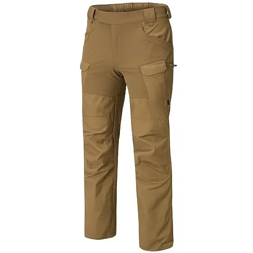 Helikon-Tex Hybrid-Outback-Hose für Herren, Coyote - Wanderhose aus DuraCanvas mit elastischem Bund für optimale Passform und Bewegungsfreiheit, ideal für Outdoor-Aktivitäten.