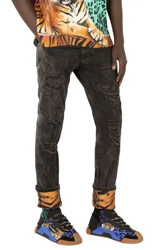 Produktbild DOLCE & GABBANA 5-Pocket-Jeans Limited Ny Tiger Stretch Slim Fit