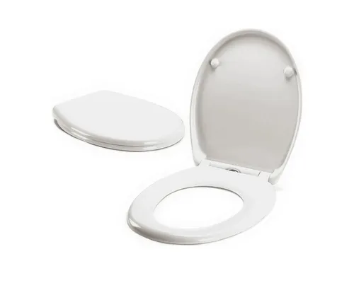 eVendix Duroplast WC-Sitz mit Absenkautomatik & Easy-Fix System