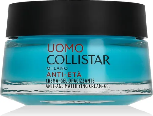 Collistar Man Anti-Età Anti-Age Mattifying Cream-Gel 50 ml - Gesichtspflege für Männer, mattierende Formel mit Anti-Aging-Effekt, ideal für eine jugendliche und frische Haut.