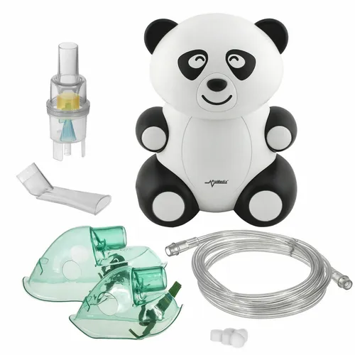 Promedix PR-812 Panda-Inhalator für Kinder - Sonstige Kategorie, lustiges Panda-Design für kinderfreundliches Inhalieren und effektive Atemwegserleichterung.