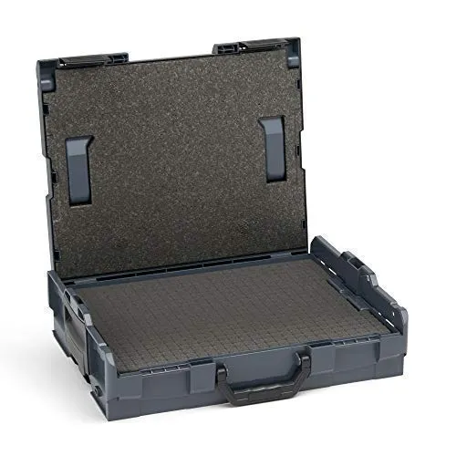 Bosch Sortimo L-Boxx 102 anthrazit mit Schnitteinlage