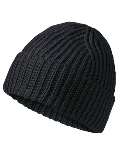 VAUDE Moena Beanie II - Atmungsaktive Wollmix-Mütze - Bequeme Beanie-Mütze aus Wollmix für die ganze Familie, elastisch und warm. Ideal für kalte Tage, umweltfreundlich aus biobasierten und recycelten Materialien.