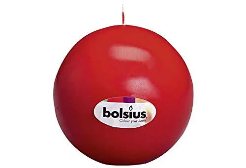 Bolsius Kugelkerze Ø 7cm rot in rot von Bolsius