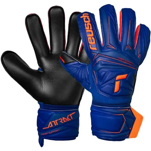Reusch Torwarthandschuhe Herren Erwachsene | Fingerschutz & starker Grip | Größe 8-11 - Hochwertige Torwarthandschuhe mit integriertem Fingerschutz für eine optimale Balance aus Grip und Haltbarkeit. Ideal für Training und Spiel auf Kunstrasen, Rasen und Hartplatz. Maximale Bewegungsfreiheit und Komfort für ambitionierte Keeper.