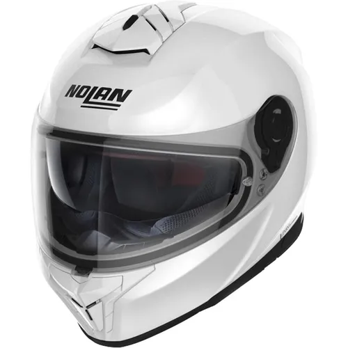 Nolan N80-8 Classic N-Com Motorradhelm (M) in weiß von Nolan
