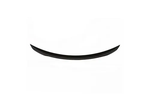 OMAC Heckstoßstange 2018-2023 Mercedes A Klasse Stufenheck V177 Heckspoiler Schwarz Glanz, 1-St., Aerodynamik, Leichtbau,Rostbeständig UV- & witterungsbeständig