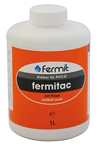Fermit Fermitac Hart-PVC Klebstoff 250 ml Flasche m. Pinsel