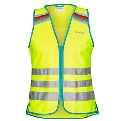 Wowow Damen Lucy Jacket Femme FR Yellow S Cyclo Jacke, GRAU, S regulär