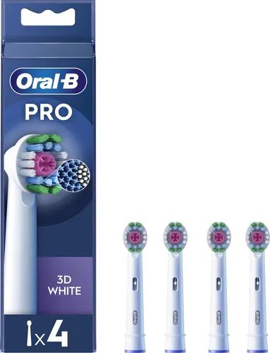 Oral-B Pro 3D White Bürstenköpfe, 4 Stück, 4 Stk