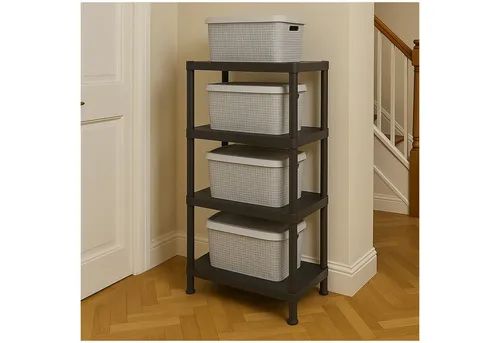 HTI-Living Standregal Regal Fritz, Stück 1-tlg., Regal mit 4 Böden Standregal