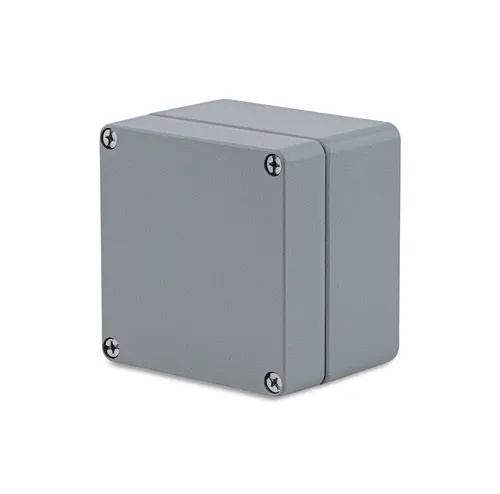 BOXEXPERT Aluminium Industriegehäuse Alster 122x120x91mm IP66 Universal Box IK09