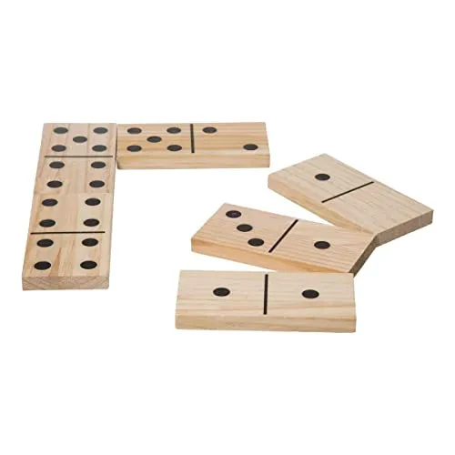 Be Toys – 28 Riesen Dominosteine aus Holz