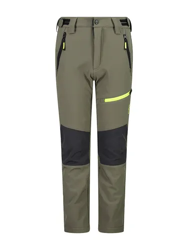 CMP KID Long Pant olive (E943) 152 - Wanderhose für Kinder, wasserabweisend und atmungsaktiv. Ideal für Outdoor-Abenteuer mit Clima Protect Technologie, die Schutz vor Wind und Regen bietet.