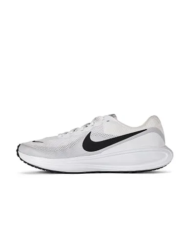 Nike Revolution 8 Sneaker - Bequeme Laufschuhe in Hellgrau, Größe 42 - Laufschuhe von Nike, Größe 42, mit atmungsaktivem Mesh-Obermaterial für optimalen Komfort und Unterstützung beim Laufen.