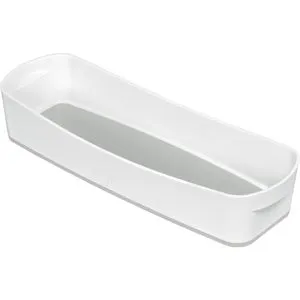 Leitz Aufbewahrungsbox MyBox Schale 5258-10-01 WOW, 0,6L, Kunststoff, weiß / grau, A8, 31 x 11 x 6cm