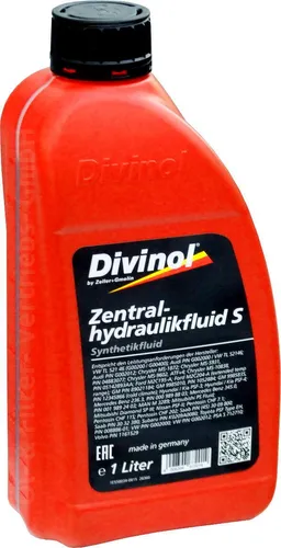 Divinol Zentralhydraulikfluid S 1 Liter synthetisch Zentralhydrauliköl